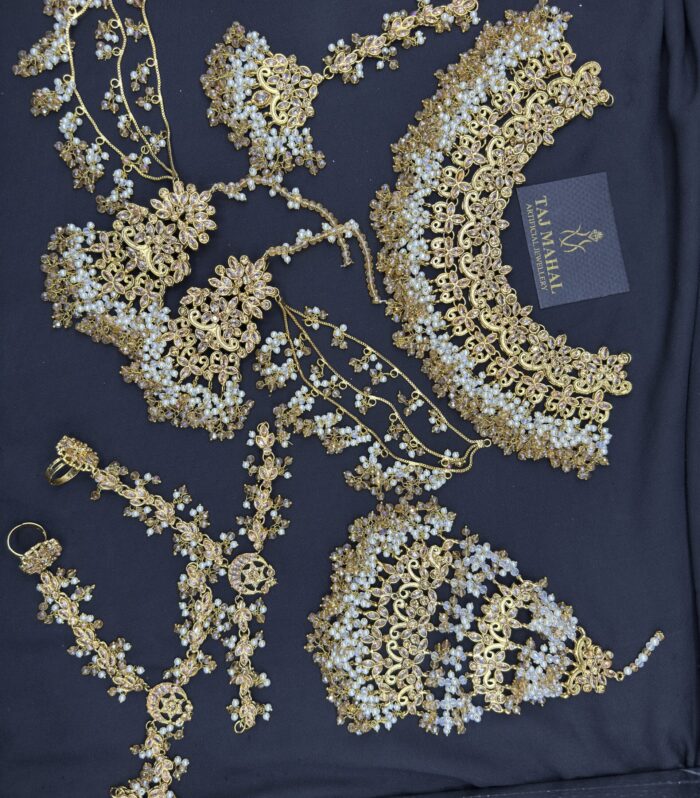 Necklace Sahara Earings Tika Jhumar or Pair of Panja