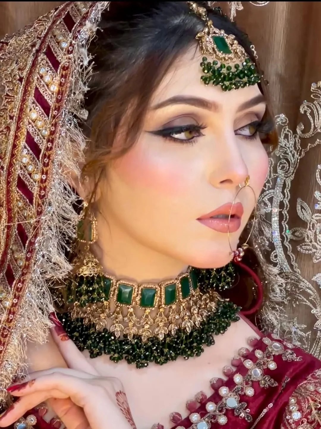 ‘’KASHMALA’’💄@j.zarabeautysalon 💎@tajmaheljewellery #jewellerylover #jewels #jewellerymaker #f